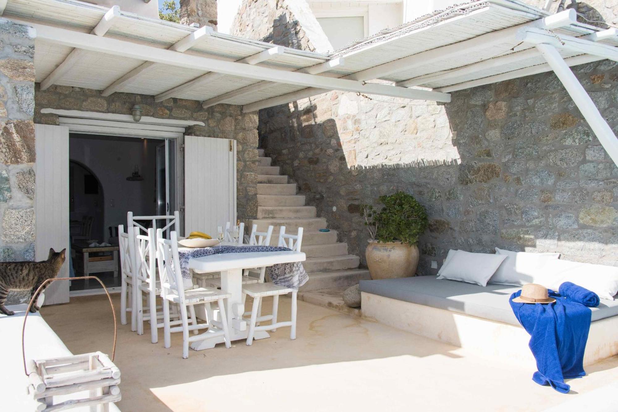 White Stone Mykonos 호텔 Agios Ioannis Diakoftis 외부 사진