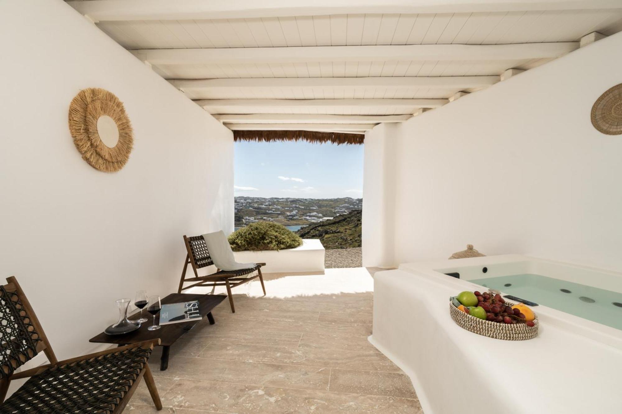 White Stone Mykonos 호텔 Agios Ioannis Diakoftis 외부 사진